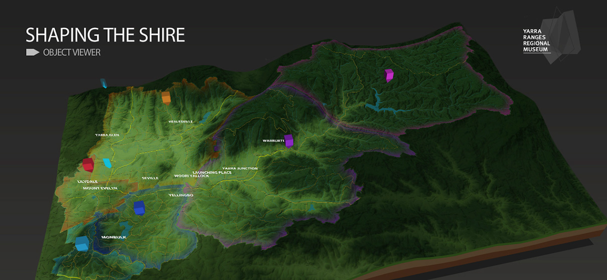 Yarra Ranges Regional Museum, Shaping the Shire - Mental Media